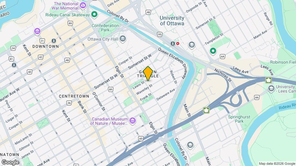 99 Cartier St Map and Location Details