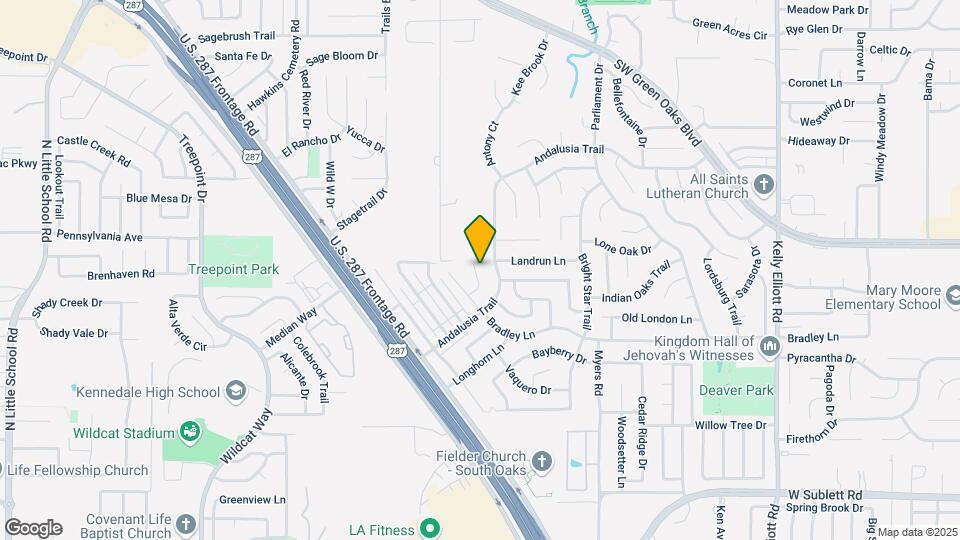 5507 Bradley Ct Map and Location Details