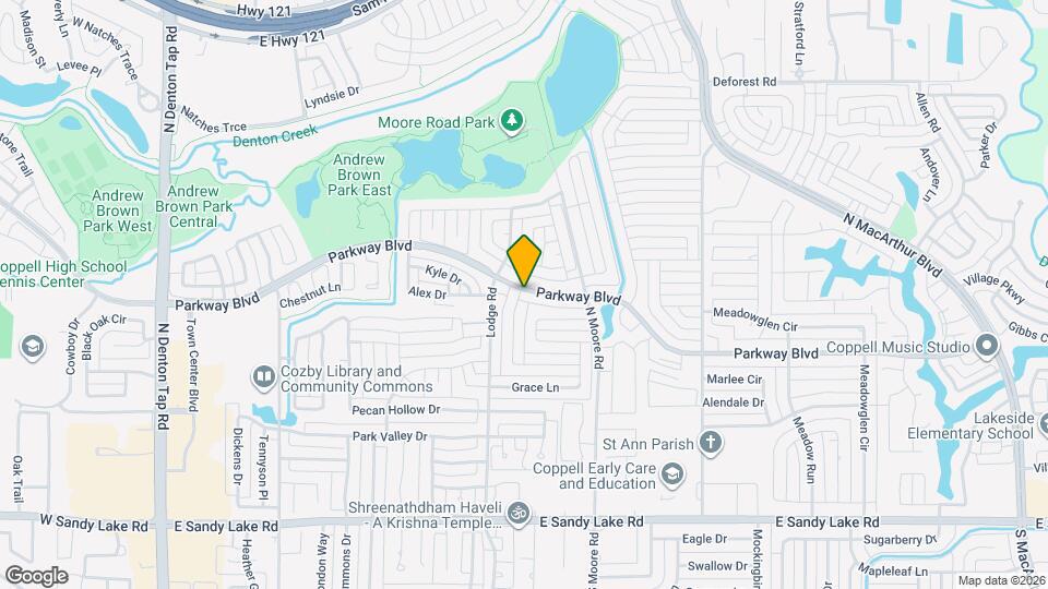 501 Parkway Blvd Map and Location Details