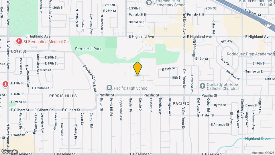 1728 Conejo Dr Map and Location Details