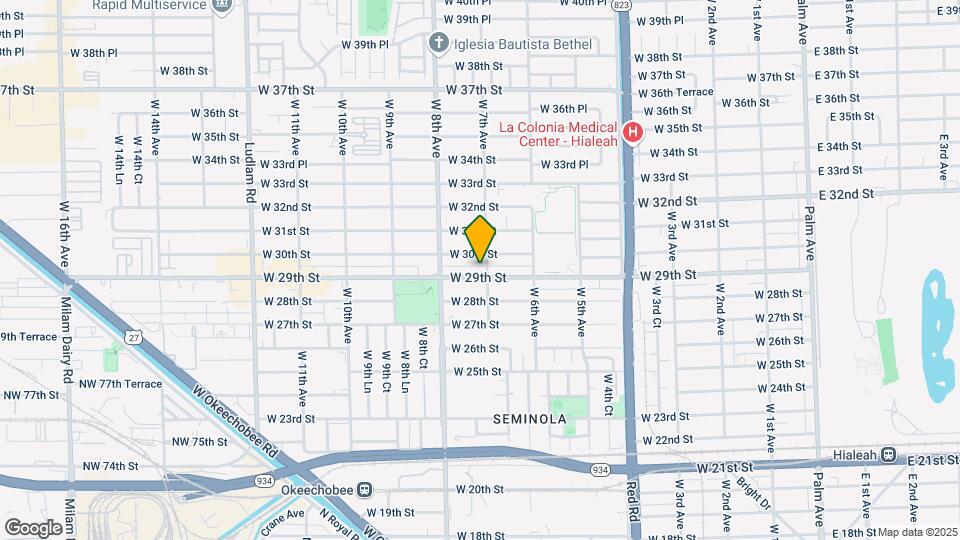 715 W 29th St Mapa y Detalles de la Ubicación