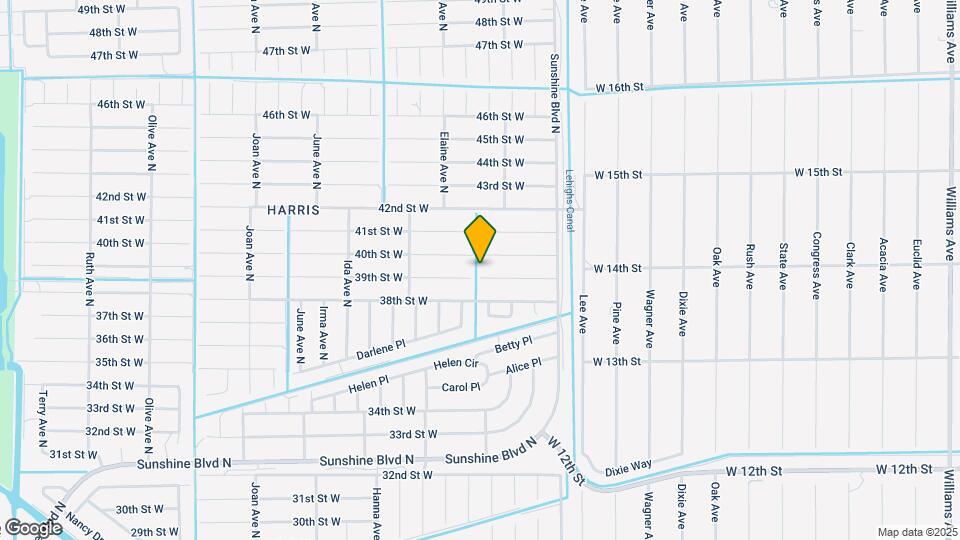 2524 39th St W Map and Location Details
