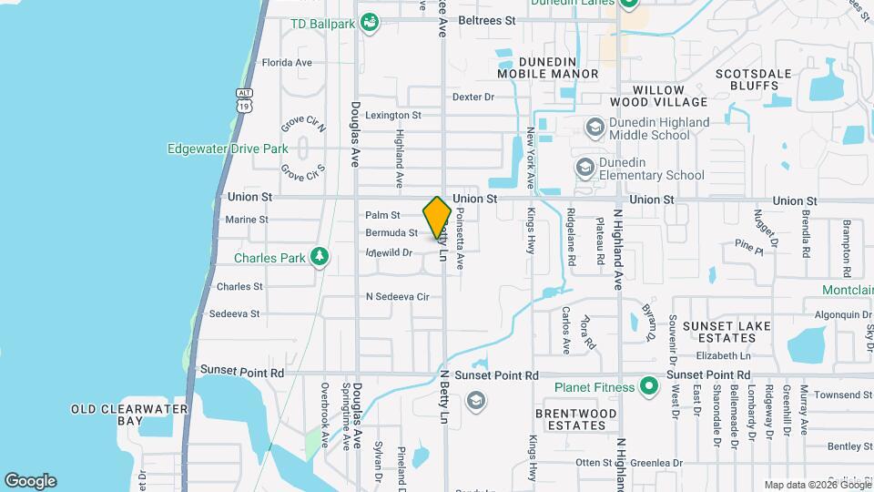 1290 Idlewild Dr Map and Location Details