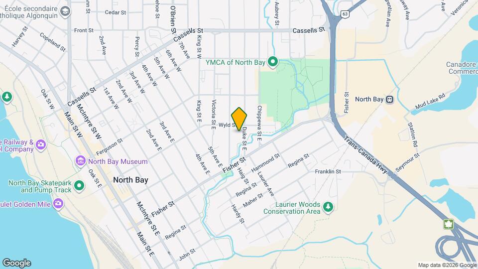 223 Duke St E Map and Location Details