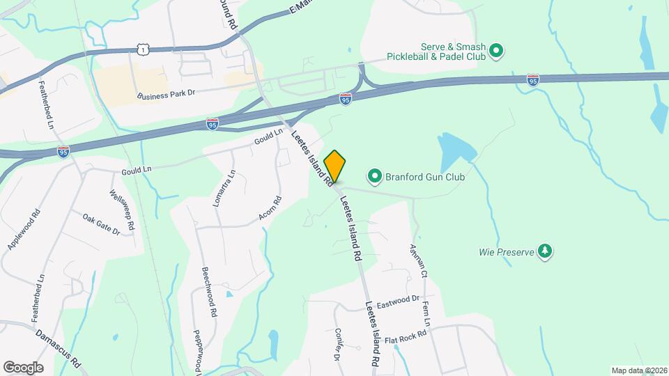 90 Leetes Island Rd Map and Location Details