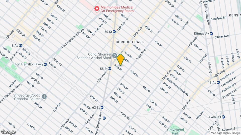 1345 54th St Mapa y Detalles de la Ubicación