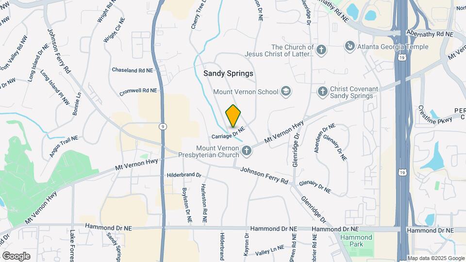 438 Carriage Dr NE Map and Location Details