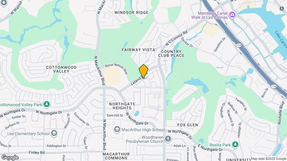 4543 N O'Connor Rd Map and Location Details