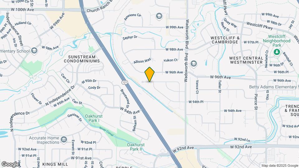 8024 W 95th Way Map and Location Details