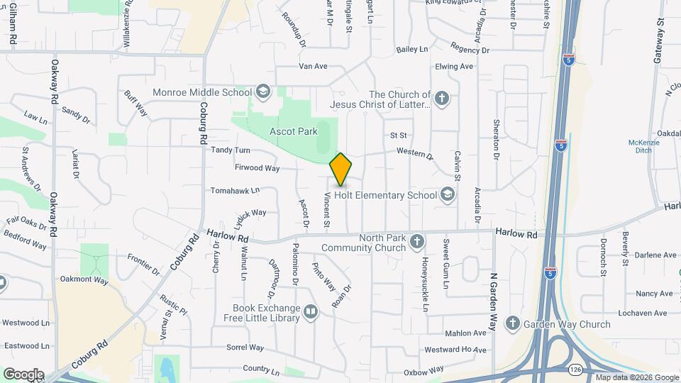 852 Leigh St Map and Location Details