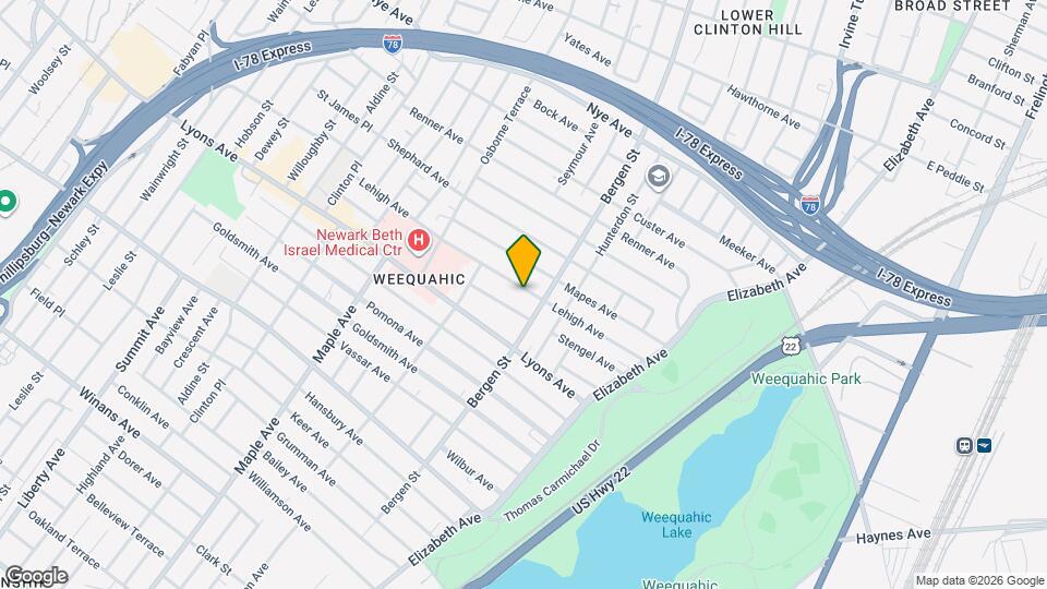 118 Lehigh Ave Map and Location Details
