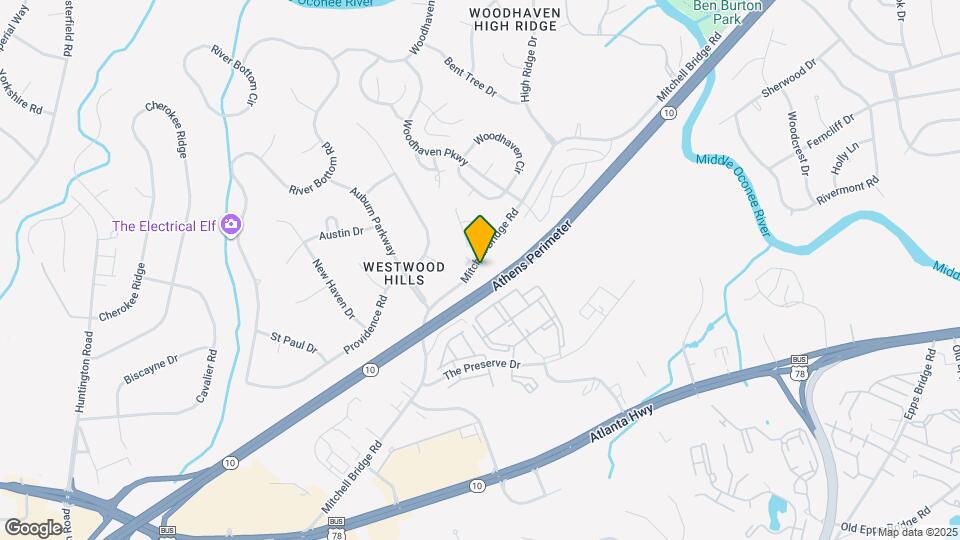 845-847 Mitchell Bridge Rd Map and Location Details