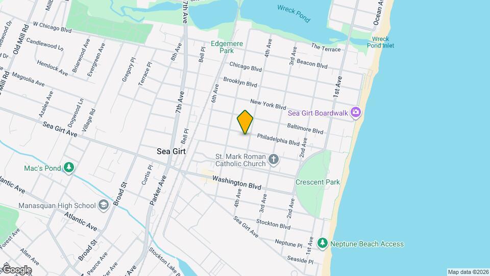 402 Philadelphia Blvd Map and Location Details