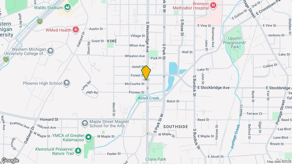 1324 S Westnedge Ave Map and Location Details