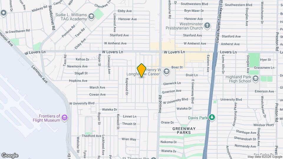 7515 Morton St Map and Location Details