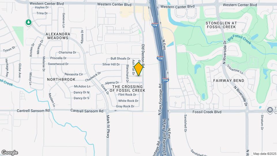 2836 Morning Star Dr Map and Location Details