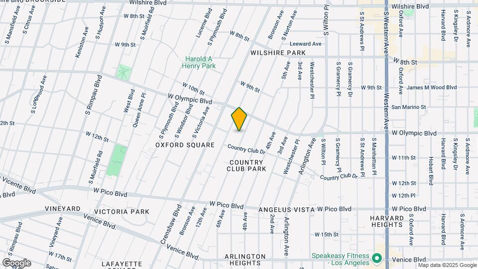 1059 S Norton Ave Map and Location Details