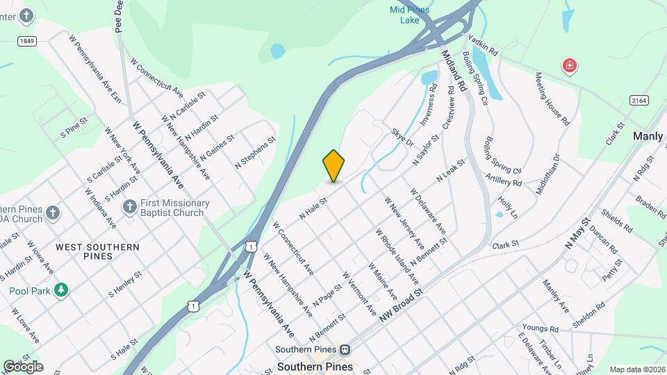 520 N Hale St Map and Location Details