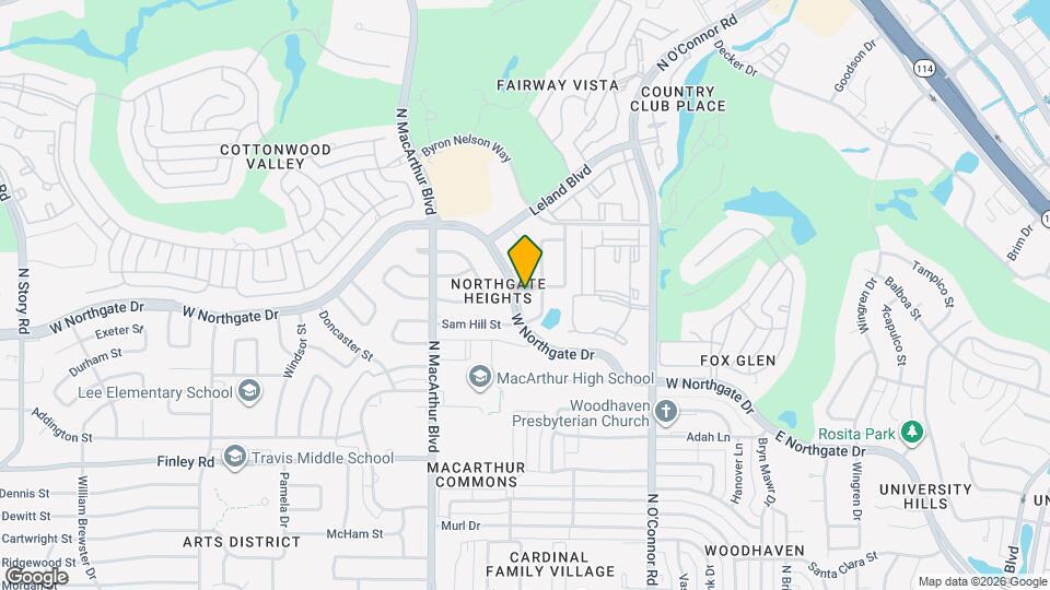 809 W Northgate Dr Map and Location Details