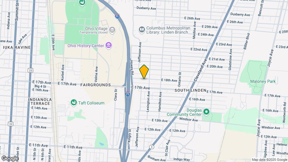 955 18th Ave Mapa y Detalles de la Ubicación