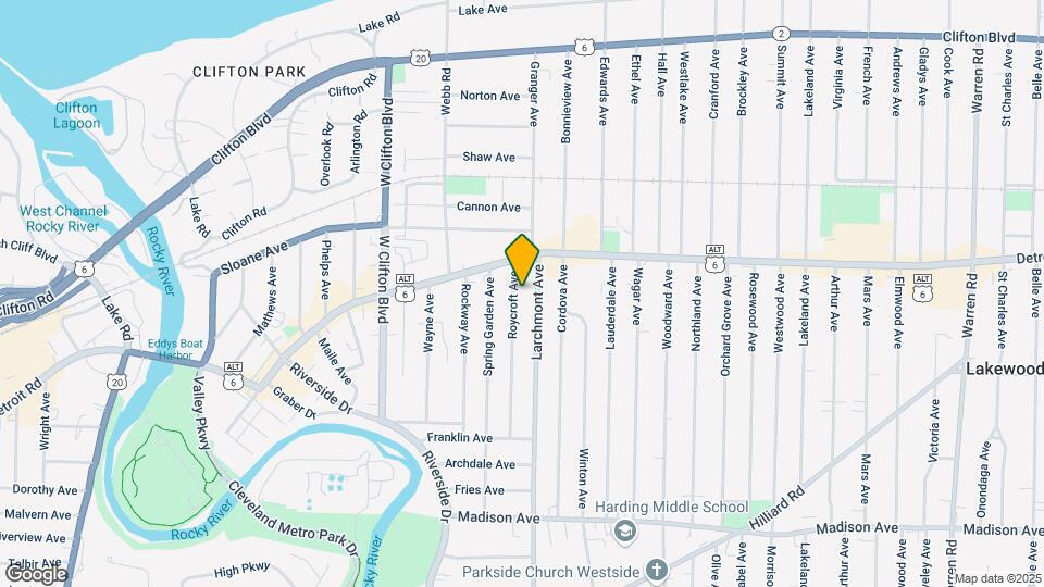 1435 Roycroft Ave Mapa y Detalles de la Ubicación