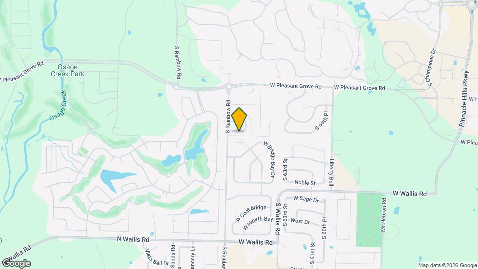 6510 W Knoll View Way Map and Location Details