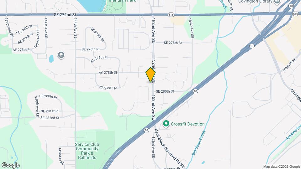 15122 SE 279th Pl Mapa y Detalles de la Ubicación