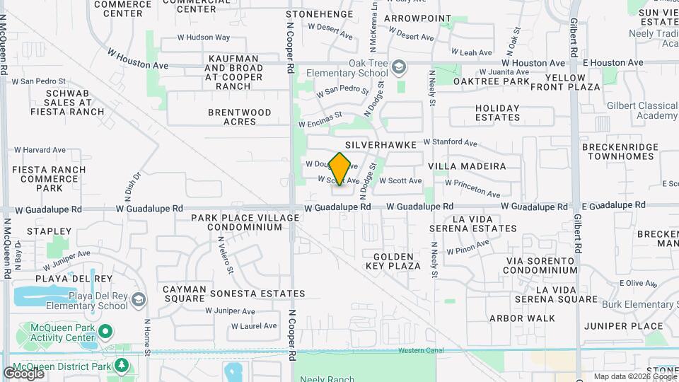 662 W Princeton Ave Map and Location Details