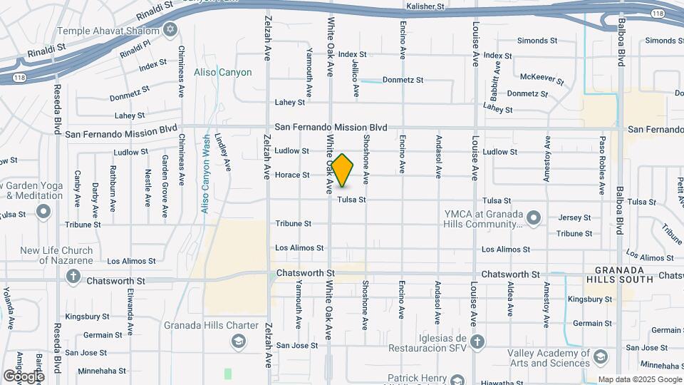 17641 Tulsa St Map and Location Details