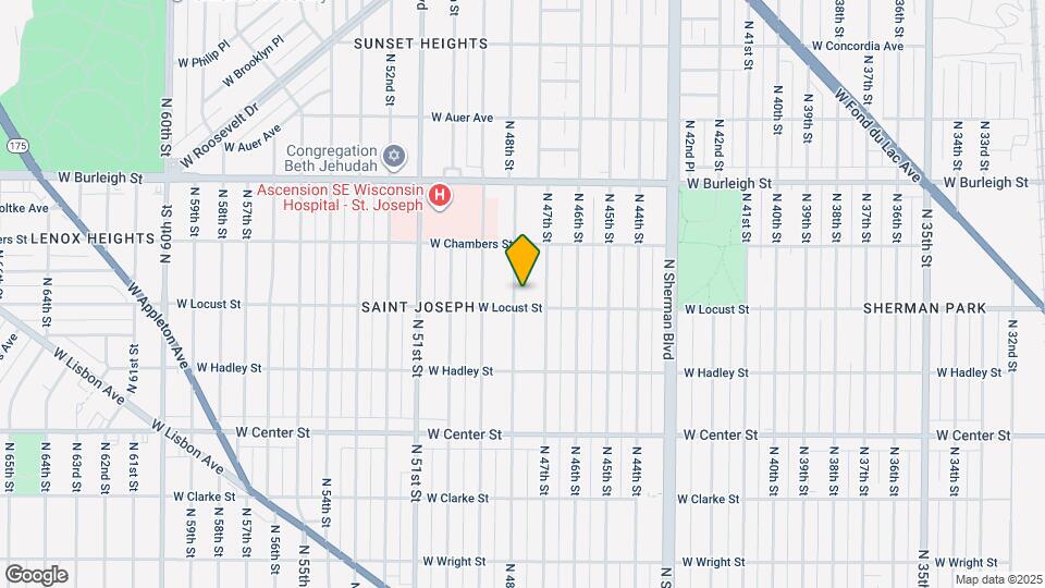 2918-2920 N 48th St. Map and Location Details
