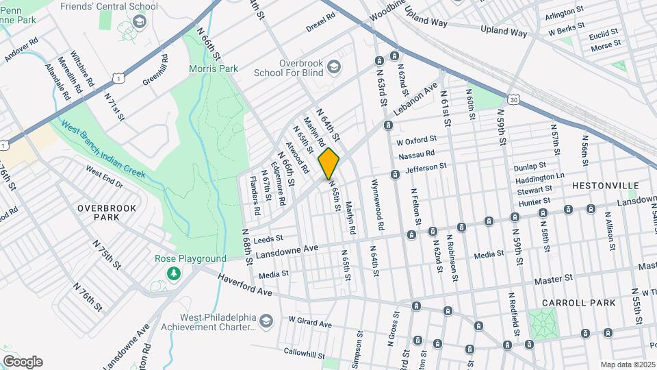1004 N 65th St Map and Location Details