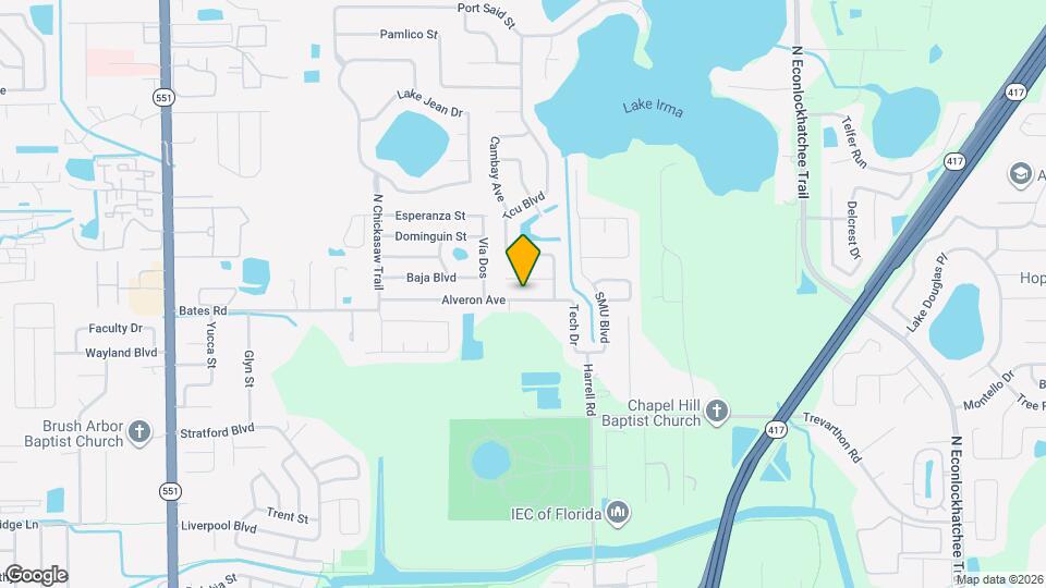 8437 Alveron Ave Map and Location Details