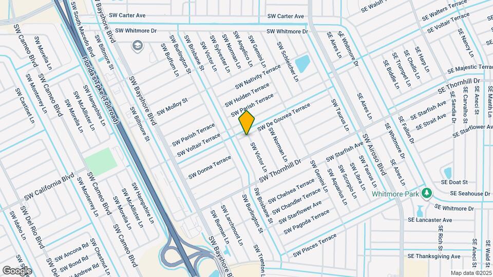266 SW De Gouvea Terrace Map and Location Details