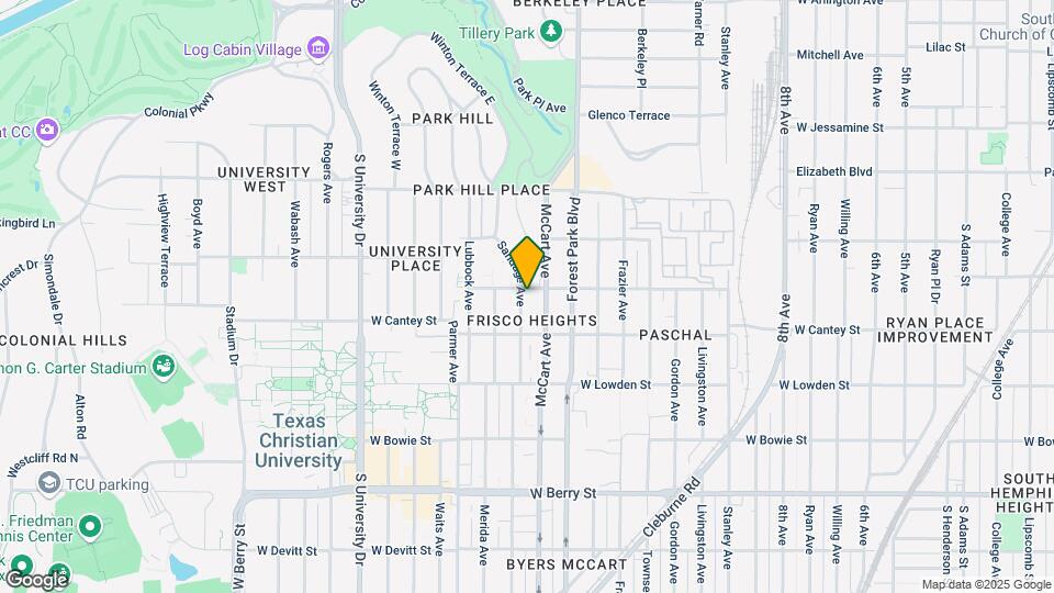 2701 Sandage Ave Mapa y Detalles de la Ubicación