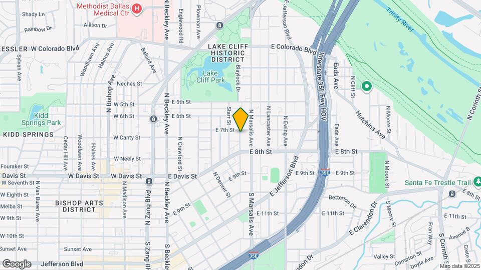 410 Lansing St Map and Location Details