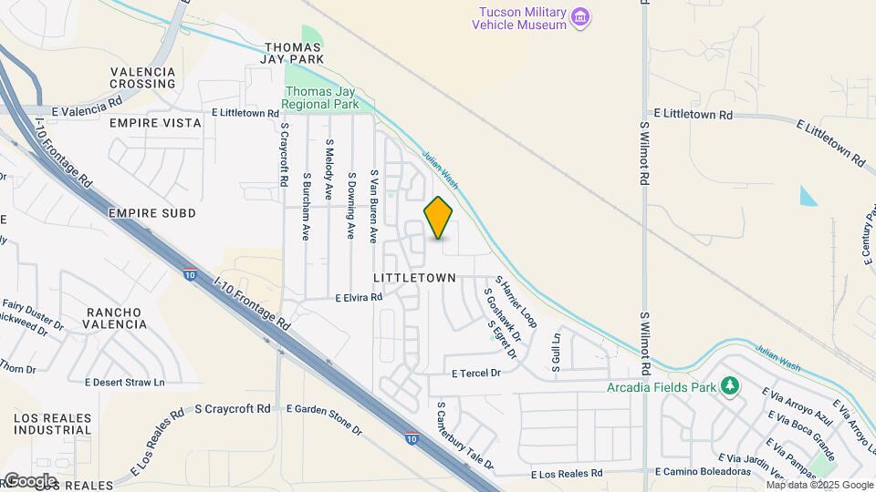 6796 S Parliament Dr Map and Location Details