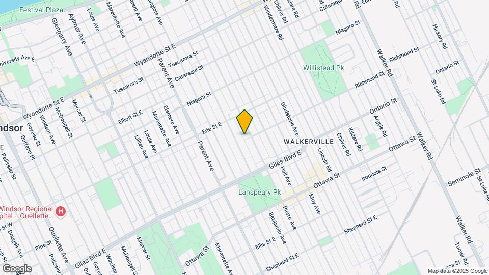 Freshly renovated main floor 1 bedroom uni Map and Location Details