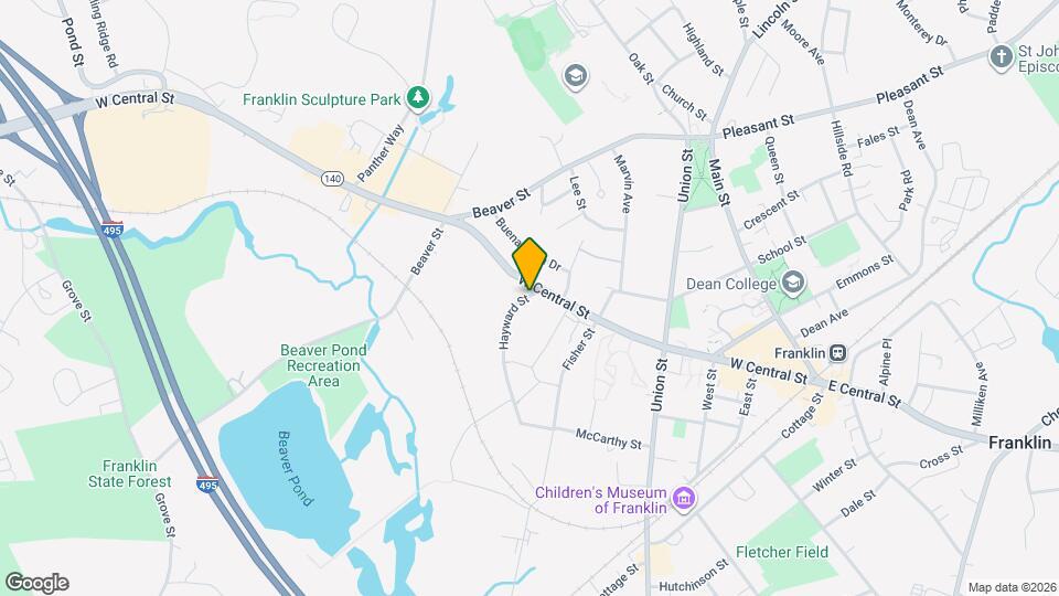 103 Hayward St Map and Location Details