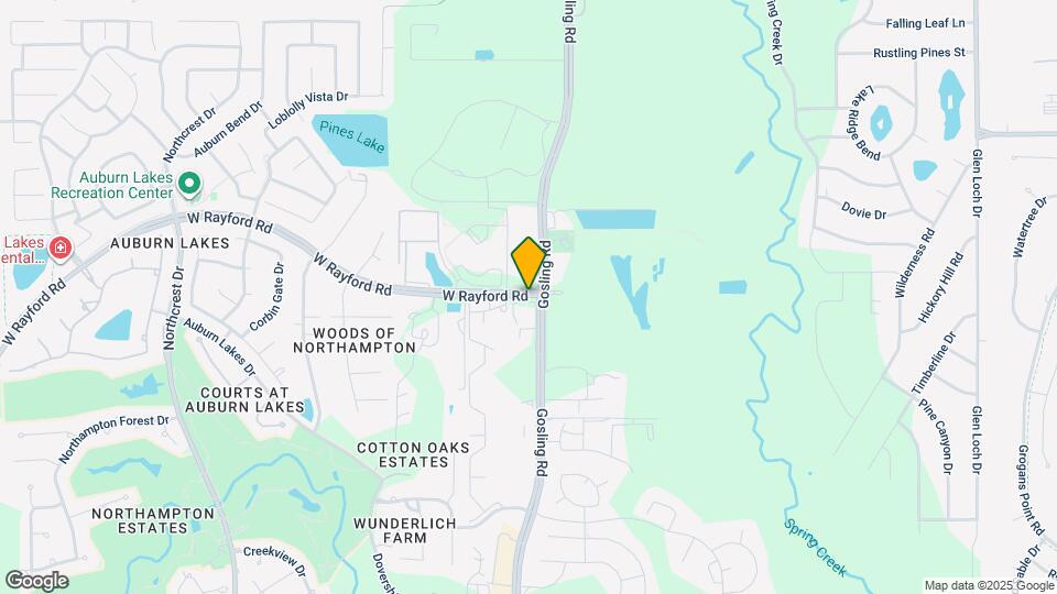 5755 W Rayford Rd Map and Location Details