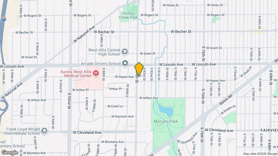 2366-2368 S 84th St Map and Location Details