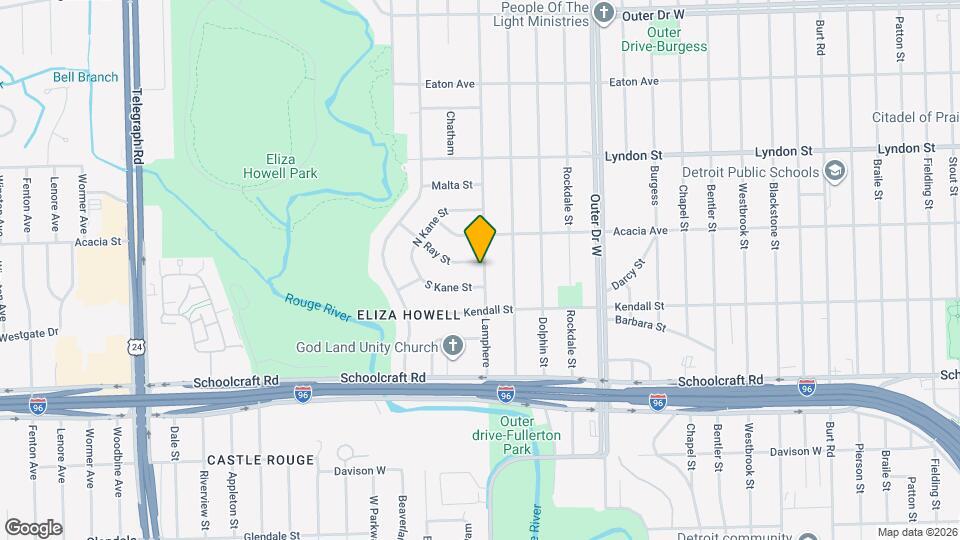 22401 Ray St Map and Location Details