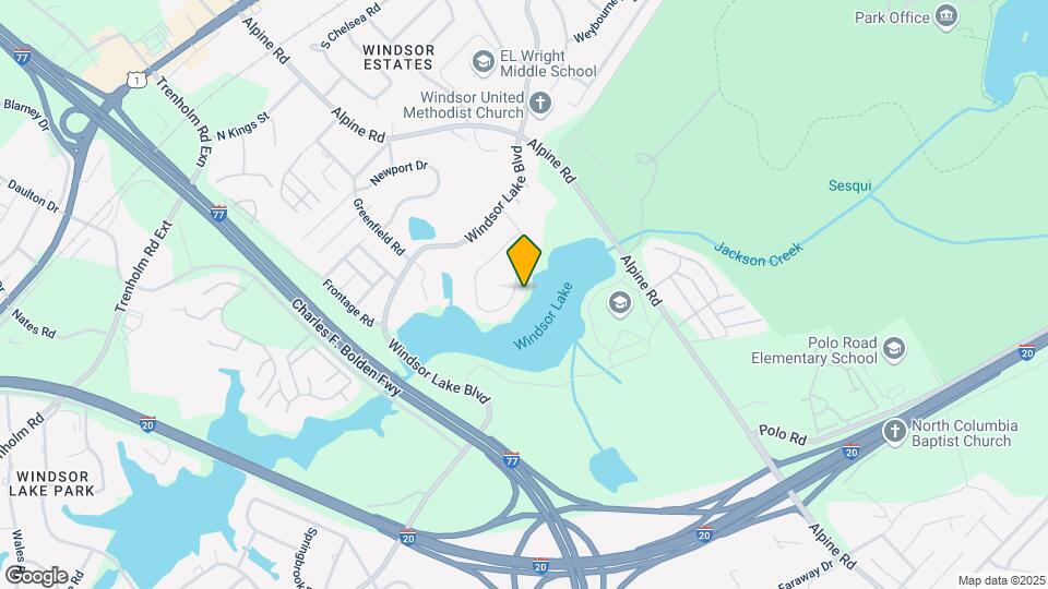 1201 Parliament Lake Dr Map and Location Details