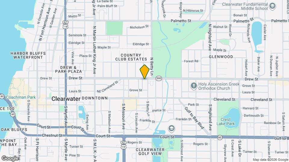 1257 Drew St, Unit 14 Mapa y Detalles de la Ubicación