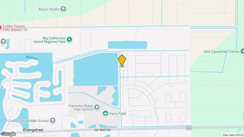 2821 Citrus St Mapa y Detalles de la Ubicación