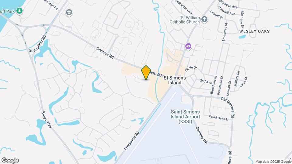 206 W Island Square Dr Map and Location Details