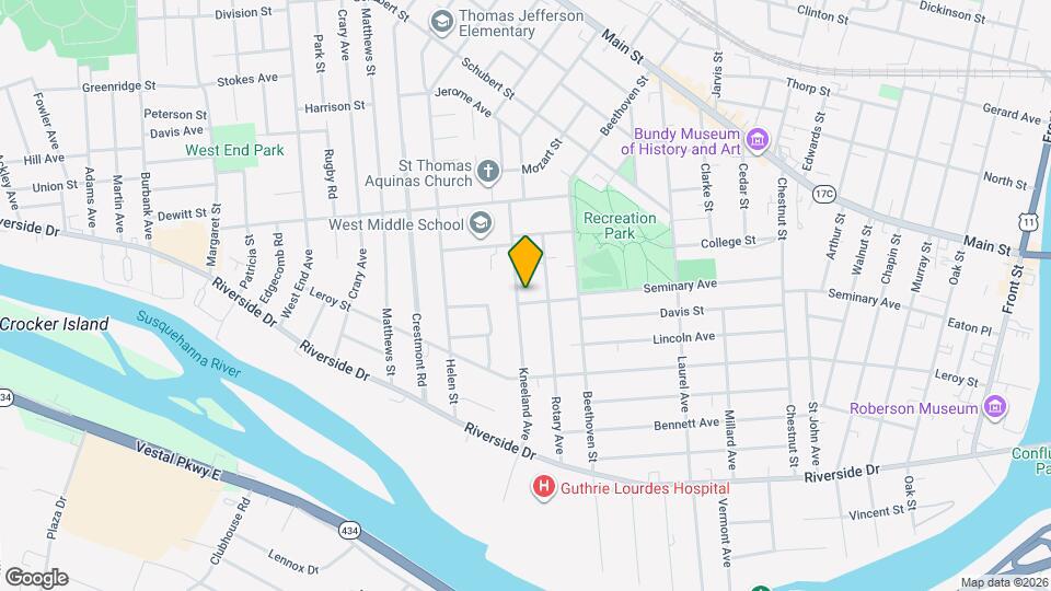 162 Seminary Ave, Unit 2 Mapa y Detalles de la Ubicación