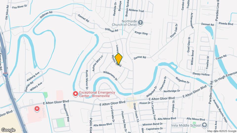 5597 Mystic Bend Mapa y Detalles de la Ubicación