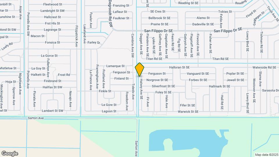 3120 Halsey Ave SE Map and Location Details