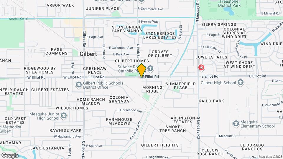 406 E Century Ave Map and Location Details