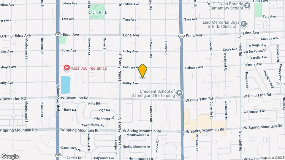 6360 Darby Ave Map and Location Details